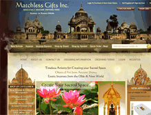 Tablet Screenshot of matchlesswholesale.com